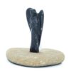 Black Tourmaline Crystal Guardian Angel Protection Pocket Angel, Approx. 2-3 Inch - Image 3