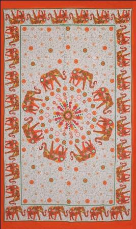 Mandala Wall Hanging Handmade Cotton Tapestry 84"x54" inch - Image 13