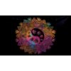 Yin Yang Cannabis Tapestry 84" x 54" - Image 2
