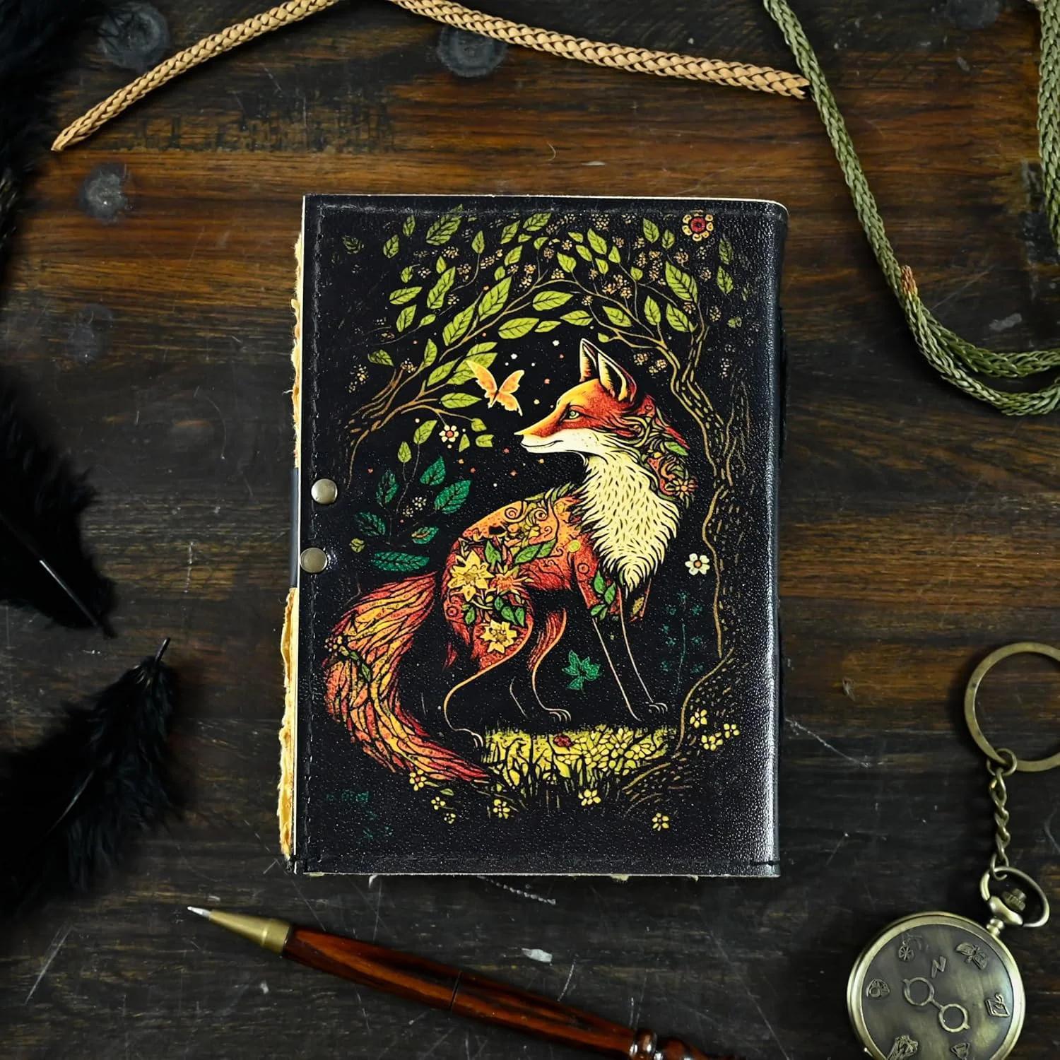 Wise Fox Leather Journal | A Chronicle of Cunning & Curiosity - Image 2