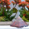 Rudraksh Divine Alignment Orgonite Pyramid: Cosmic Om & 7-Chakra Vitality Shield (4-Inch Height) VTrendz