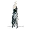 2 Layer Tie Dye Handkerchief Dress with Front Corset & Adjustable Straps VTrendz