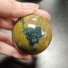 Natural Ocean Jasper Sphere – Artifact of Tidal Renewal & Emotional Flow VTrendz