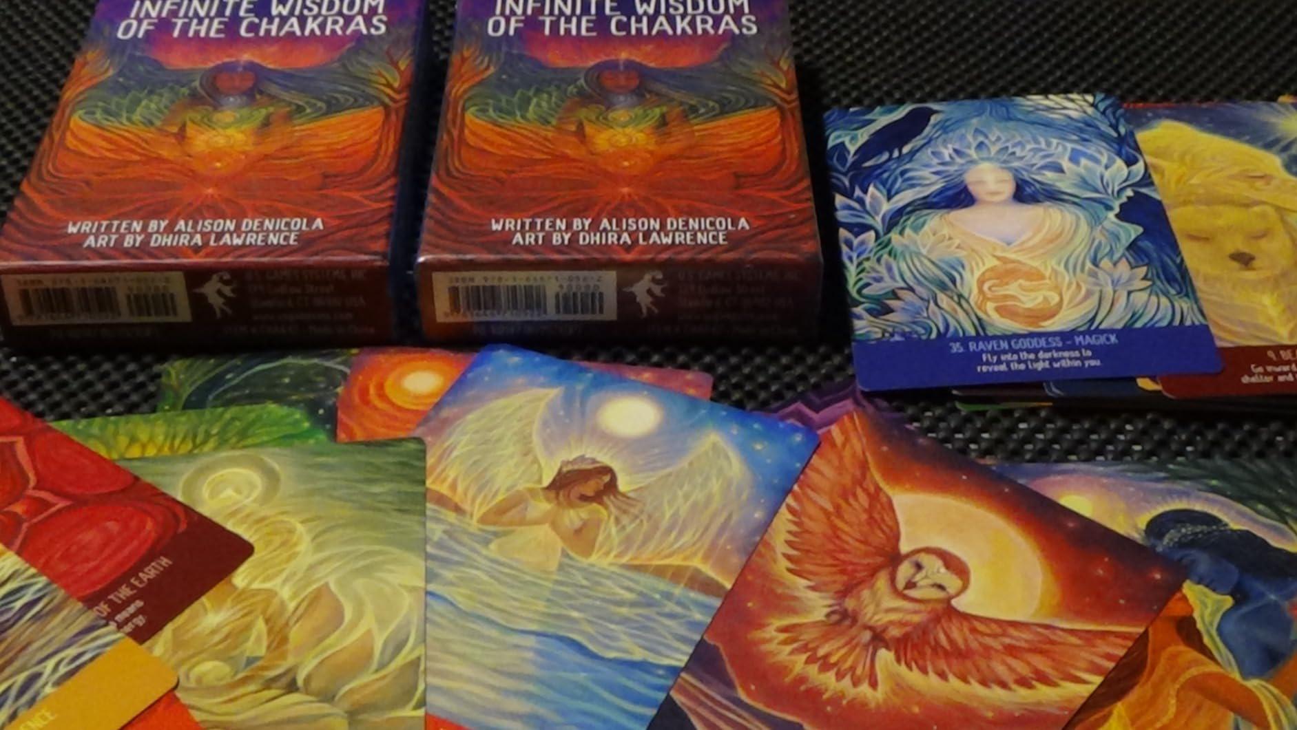 Infinite Wisdom of the Chakras Cards Deck by Alison DeNicola - Image 3