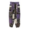 Boho Purple Forest & Mushroom Patchwork Harem Pants VTrendz