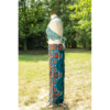 Teal Blue Open Leg Thai Palazzo Pants VTrendz