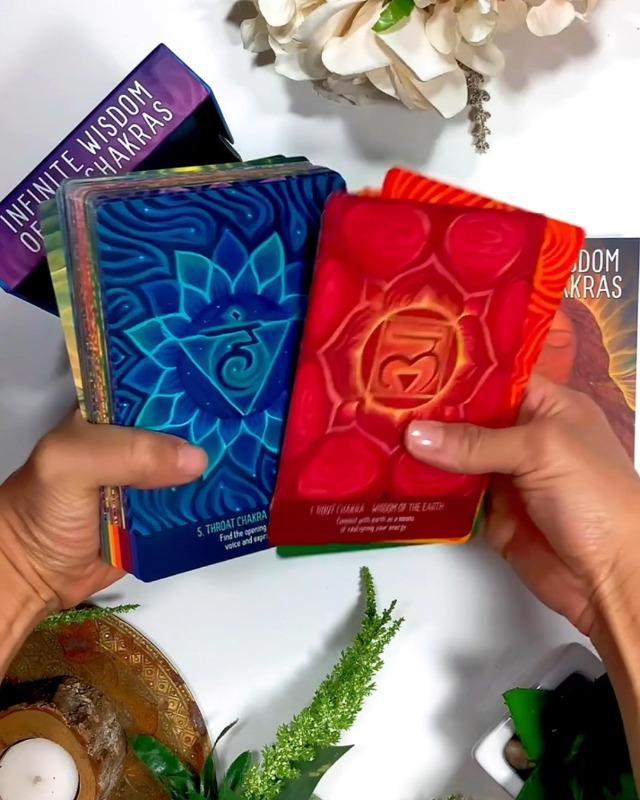 Infinite Wisdom of the Chakras Cards Deck by Alison DeNicola - Image 2