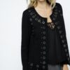 LONG SLEEVE GROMMET JACKETS WITH EYELETS by Vocal - Image 2