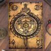 Blank Spell Book of Shadows Journal | Alchemical Grimoire VTrendz