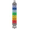 7-Chakra Silk Woven Carpet Wall / Car Hanging Handwoven; 12.5 to 23 inches Long VTrendz