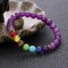 Amethyst & The Seven Sovereigns Bracelet : The Intuitive Bridge VTrendz