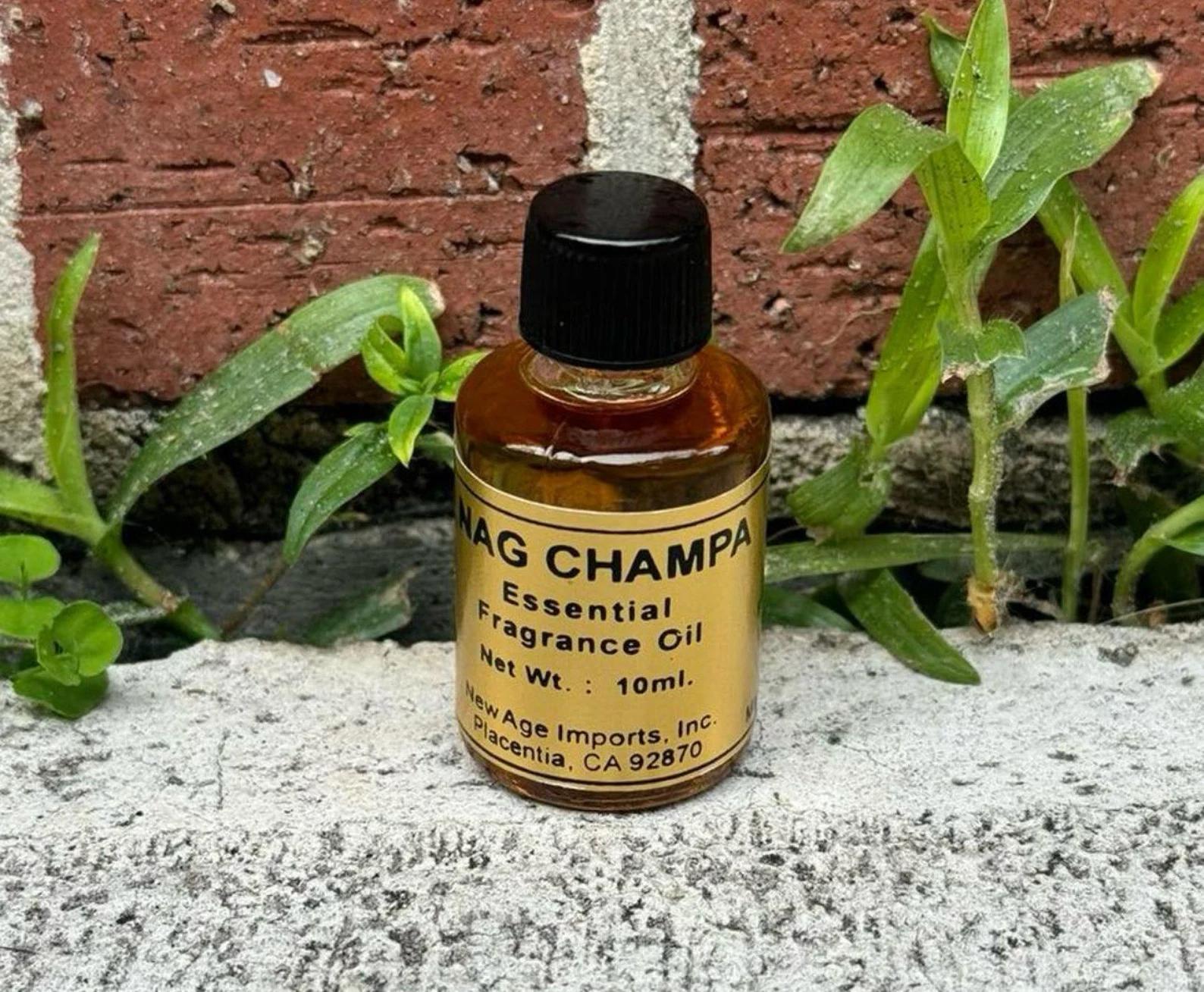 Nag Champa Aroma Oil | A 10ml Vial of Sacred Meditation - Image 2