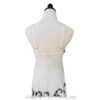 Batik Printed Short Scarf Dress with Adjustable Straps and Stretchable Back VTrendz