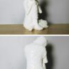 Sitting Buddha White Resin Figures Statue Ornament Indoor or Outdoor Decor - Image 2