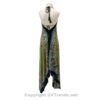 Jamawar Scarf Dress Dori with Halter Neck & Back Ties VTrendz