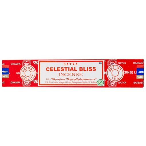 Satya Celestial Bliss Incense Sticks: Divine Peace and Heavenly Harmony