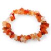 Carnelian Stone Chips Bracelet: The Sunset Alchemist & Primal Vitality VTrendz