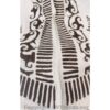 Batik Printed Short Scarf Dress with Adjustable Straps and Stretchable Back VTrendz