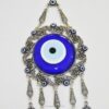 Circular Evil Eye wall hanging with dangler / Hanging, Handmade, 10" Inch - Image 2