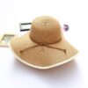 Straw Hat with Leather Strap; Trendy Beach Hats For Men/Women;  Adult One Size Fits Most (22-23 inches), adjustable size - Image 2
