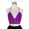 Crochet Bikini Top Circular Pattern Knit/ Crop Top/ Bra Top, Handmade, 1 Size Fits Most - Image 20