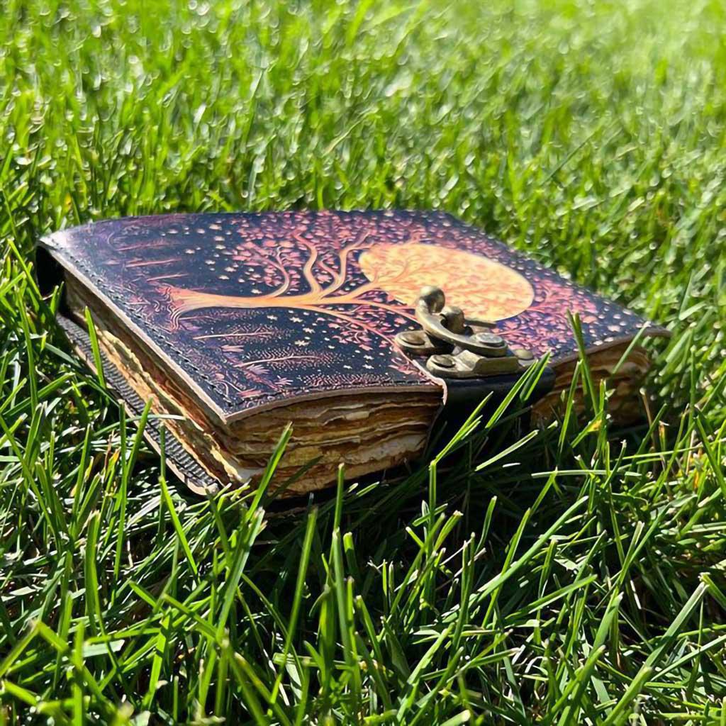 Golden Moon Tree of Life Journal | Your Celestial Chronicle (Rose Hue) - Image 2