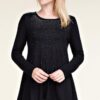 16879L- Long Sleeve Knit Top with Stones
