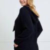 TIE NECK HOODIE TOP WITH POCKET - Image 7
