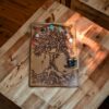 Seven Chakra Tree of Life Leather Grimoire | Journal of Balance VTrendz