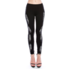 10816PI- Feather Print & Rhinestone Vocal Leggings - Image 2