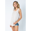 Vocal White Sleeveless Top With Rhinestones - Image 7