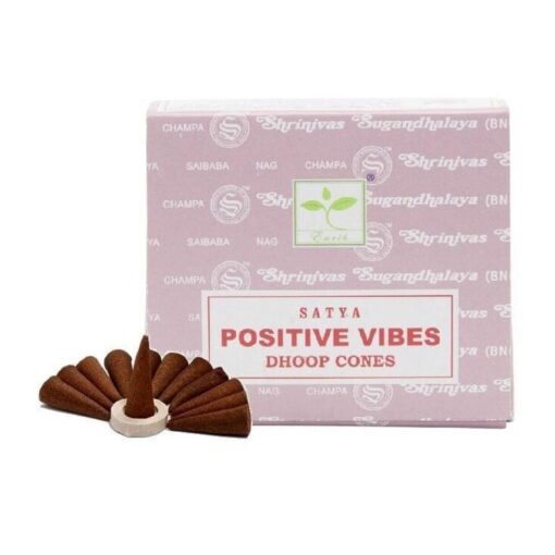 Satya Positive Vibes Backflow Cones : A Cascade of Joy