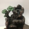 Mini-Rockery Ceramic Backflow Incense Holder Waterfall Incense Burner, Reflux Burner, Handmade Ceramic, Home Décor for Meditation, Mini-Zen Experience Size: 10.5*8.5 cm - Image 5