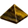 Tiger's Eye Unshakeable Bravery Pyramid: The Grounding Focus & Instinct Vessel (2-Inch) VTrendz