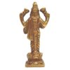 Lakshmi Statue Handmade Brass Idol Figurine Statue, 3.5" - Image 3