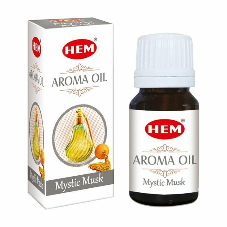 Hem Mystic Musk Healing Aroma Oil | A 10ml Vial of Primal Comfort