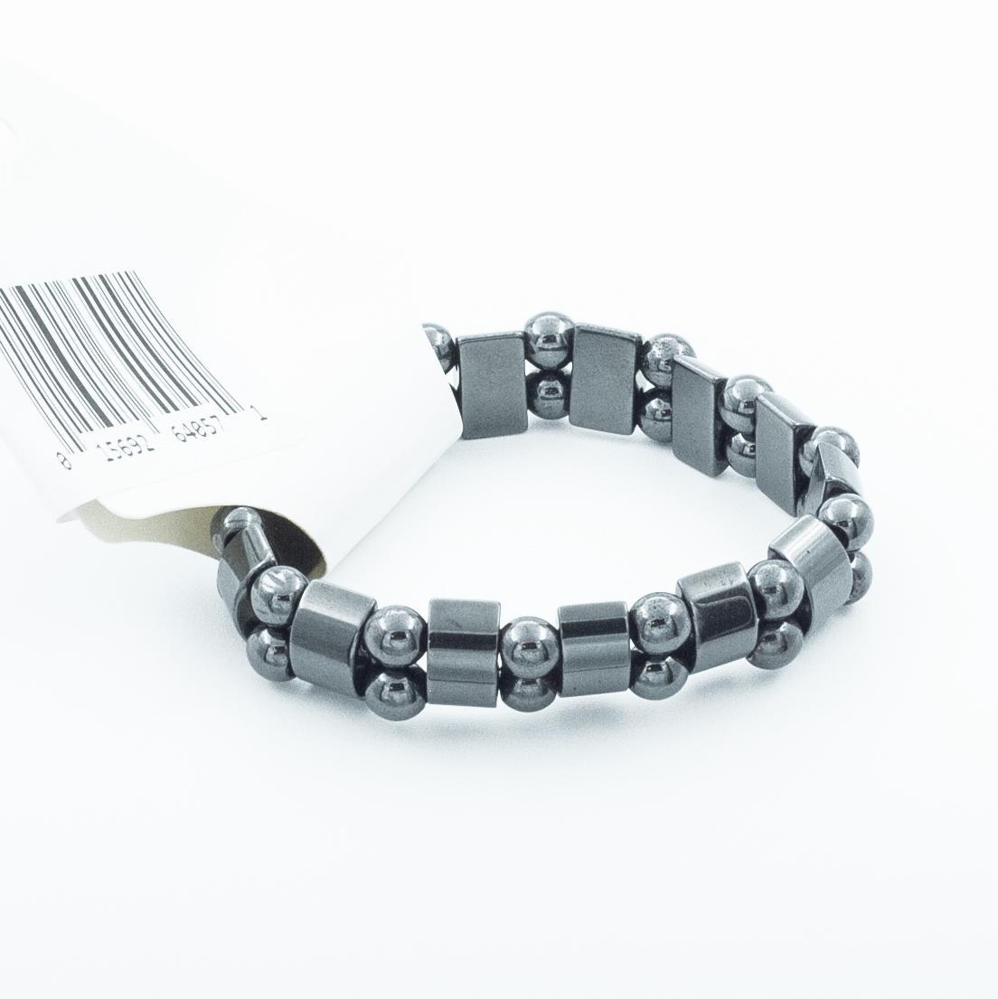 Hematite 2-Layered Bracelet : The Magnetic Anchor