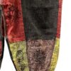 Boho Sacred Symbol Patchwork Elastic Bottom Pants VTrendz