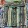 Boho Front Pocket Sun Moon Mushroom Patchwork Cargo Pants VTrendz