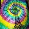 Celtic Tree Spiral Tyedye Wall Hanging Handmade Cotton Tapestry 84"x54" inch VTrendz