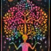 Yoga Women Poster Wall Hanging Handmade Cotton Tapestry 40" x 30" inch