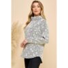 PRINTED LONG SLEEVE TOP VTrendz