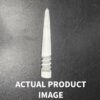 Selenite Spiral Wand: Higher Peace & Energy Flow (White, 8 Inch) VTrendz