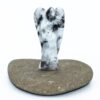 Rainbow Moonstone Crystal Guardian Angel Protection Pocket Angel, Approx. 2-3 Inch VTrendz