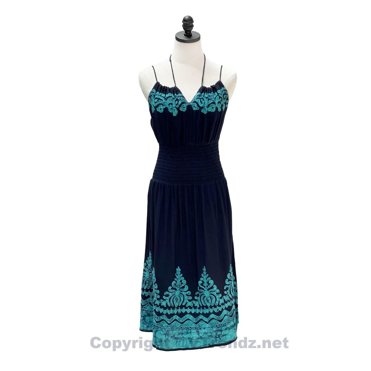 Batik Printed 8 Kali Convertible Midi Dress - Image 27