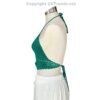 Crochet Bikini Top with Flowers Knit/ Crop Top/ Bra Top, Handmade, 1 Size Fits Most - Image 5