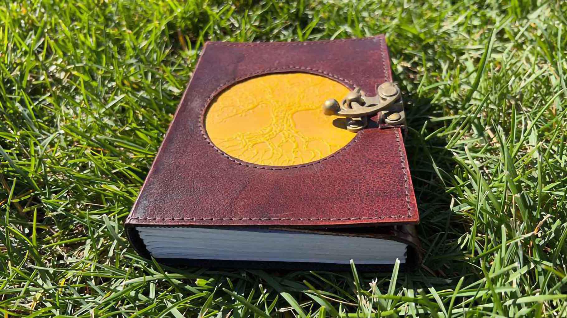 Golden Yggdrasil Embossed Journal | A Chronicle of Radiant Wisdom - Image 4