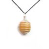 Cage with Yellow Aventurine Pendant Necklace Natural Crystals For Energy Balancing, Meditation, Reiki, Healing Approx. 2cm Pendant VTrendz