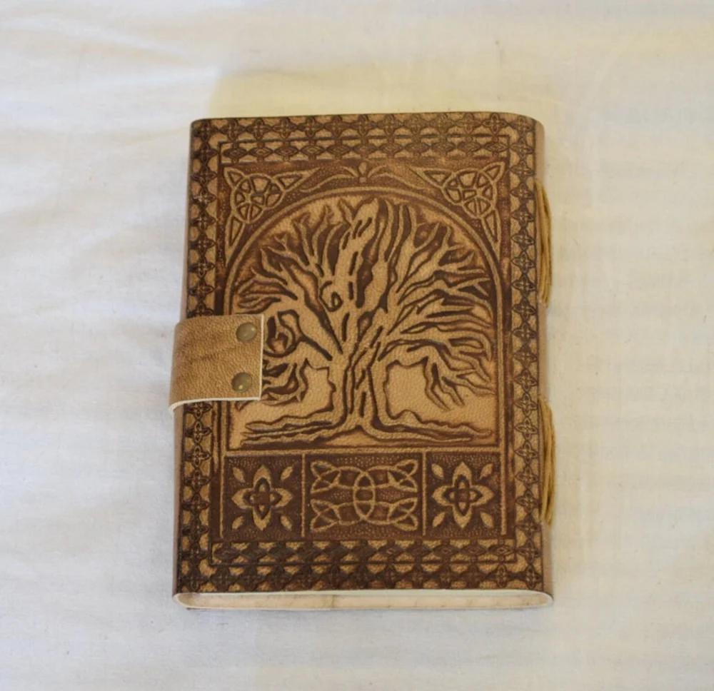 Celtic Yggdrasil Embossed Journal | A Chronicle of Earthly Wisdom - Image 2