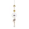 Rainbow Crystals Suncatcher with Dragonfly Design 14" VTrendz